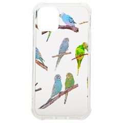 Parakeet T-shirtlots Of Colorful Parakeets - Cute Little Birds T-shirt Iphone 12 Mini Tpu Uv Print Case	 by EnriqueJohnson