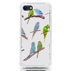 Parakeet T-shirtlots Of Colorful Parakeets - Cute Little Birds T-shirt Iphone Se by EnriqueJohnson