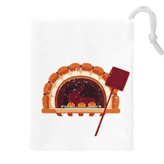 Bread Baking T- Shirt Funny Bread Baking Baker Bake The World A Butter Place T- Shirt (2) Drawstring Pouch (5xl) by JamesGoode