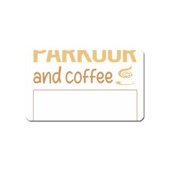 Parkour T-shirtif It Involves Coffee Parkour T-shirt Magnet (name Card) by EnriqueJohnson