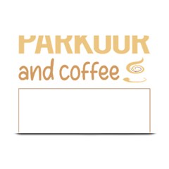 Parkour T-shirtif It Involves Coffee Parkour T-shirt Plate Mats by EnriqueJohnson