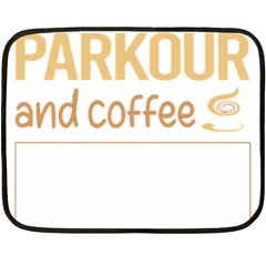 Parkour T-shirtif It Involves Coffee Parkour T-shirt Fleece Blanket (mini) by EnriqueJohnson