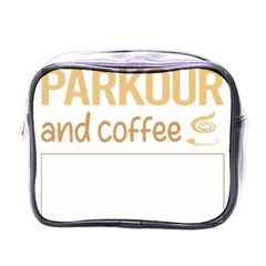 Parkour T-shirtif It Involves Coffee Parkour T-shirt Mini Toiletries Bag (one Side) by EnriqueJohnson