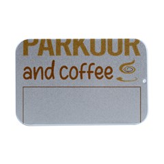 Parkour T-shirtif It Involves Coffee Parkour T-shirt Open Lid Metal Box (silver)   by EnriqueJohnson