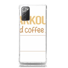 Parkour T-shirtif It Involves Coffee Parkour T-shirt Samsung Galaxy Note 20 Tpu Uv Case by EnriqueJohnson