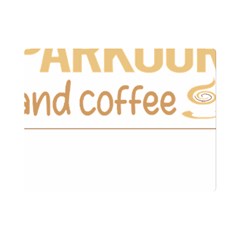 Parkour T-shirtif It Involves Coffee Parkour T-shirt Premium Plush Fleece Blanket (mini) by EnriqueJohnson