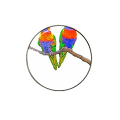 Parrots T-shirtcute Rainbow Loris - Lorikeet T-shirt Hat Clip Ball Marker (4 Pack) by EnriqueJohnson