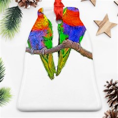 Parrots T-shirtcute Rainbow Loris - Lorikeet T-shirt Ornament (bell) by EnriqueJohnson