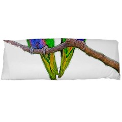 Parrots T-shirtcute Rainbow Loris - Lorikeet T-shirt Body Pillow Case Dakimakura (two Sides) by EnriqueJohnson