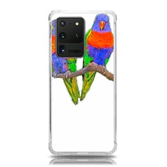 Parrots T-shirtcute Rainbow Loris - Lorikeet T-shirt Samsung Galaxy S20 Ultra 6 9 Inch Tpu Uv Case by EnriqueJohnson