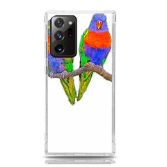 Parrots T-shirtcute Rainbow Loris - Lorikeet T-shirt Samsung Galaxy Note 20 Ultra Tpu Uv Case by EnriqueJohnson