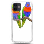 Parrots T-shirtcute Rainbow Loris - Lorikeet T-shirt iPhone 12 mini TPU UV Print Case	 Front