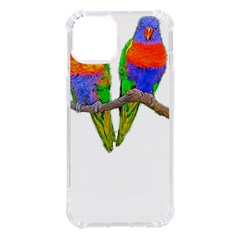 Parrots T-shirtcute Rainbow Loris - Lorikeet T-shirt Iphone 14 Tpu Uv Print Case by EnriqueJohnson