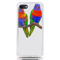 Parrots T-shirtcute Rainbow Loris - Lorikeet T-shirt Iphone Se by EnriqueJohnson