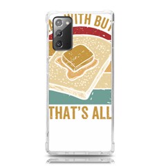 Bread Baking T- Shirt Funny Bread Baking Baker Bake The World A Butter Place T- Shirt Samsung Galaxy Note 20 Tpu Uv Case by JamesGoode