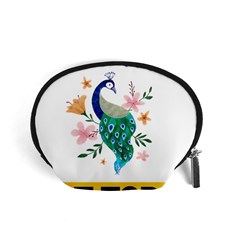 Peacock T-shirtnope Not Today Peacock 65 T-shirt Accessory Pouch (small) by EnriqueJohnson