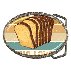 Bread Baking T- Shirt Funny Bread Baking Baker Crust A Girl Who Loves Bread Baking T- Shirt (1) Belt Buckles by JamesGoode