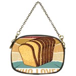 Bread Baking T- Shirt Funny Bread Baking Baker Crust A Girl Who Loves Bread Baking T- Shirt (1) Chain Purse (Two Sides) Front