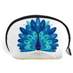 Peacock T-shirtnope Not Today Peacock 71 T-shirt Accessory Pouch (Large) Front