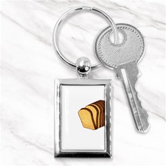 Bread Baking T- Shirt Funny Bread Baking Baker Crust A Girl Who Loves Bread Baking T- Shirt (2) Key Chain (rectangle) by JamesGoode