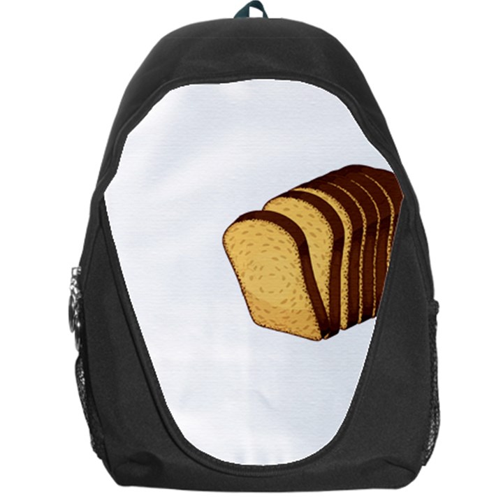 Bread Baking T- Shirt Funny Bread Baking Baker Crust A Girl Who Loves Bread Baking T- Shirt (2) Backpack Bag