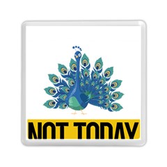 Peacock T-shirtnope Not Today Peacock 86 T-shirt Memory Card Reader (square) by EnriqueJohnson