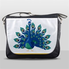 Peacock T-shirtnope Not Today Peacock 86 T-shirt Messenger Bag by EnriqueJohnson