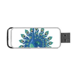 Peacock T-shirtnope Not Today Peacock 86 T-shirt Portable Usb Flash (two Sides) by EnriqueJohnson