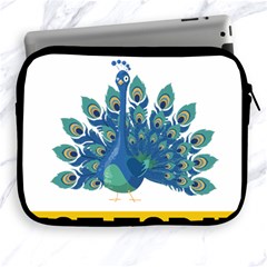 Peacock T-shirtnope Not Today Peacock 86 T-shirt Apple Ipad 2/3/4 Zipper Cases by EnriqueJohnson