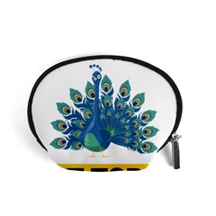 Peacock T-shirtnope Not Today Peacock 86 T-shirt Accessory Pouch (small) by EnriqueJohnson