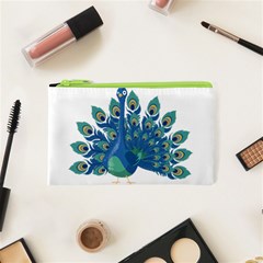 Peacock T-shirtnope Not Today Peacock 86 T-shirt Cosmetic Bag (xs) by EnriqueJohnson