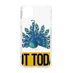 Peacock T-shirtnope Not Today Peacock 86 T-shirt Iphone 11 Pro Max 6 5 Inch Tpu Uv Print Case by EnriqueJohnson