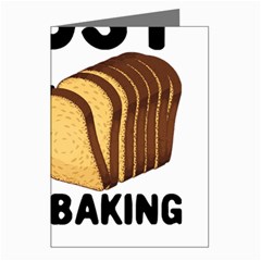 Bread Baking T- Shirt Funny Bread Baking Baker Crust A Girl Who Loves Bread Baking T- Shirt Greeting Cards (pkg Of 8) by JamesGoode