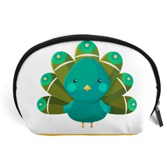 Peacock T-shirtnope Not Today Peacock 138 T-shirt Accessory Pouch (large) by EnriqueJohnson