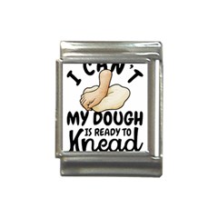 Bread Baking T- Shirt Funny Bread Baking Baker Crust A Girl Who Loves Bread Baking T- Shirt Italian Charm (13mm) by JamesGoode