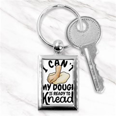 Bread Baking T- Shirt Funny Bread Baking Baker Crust A Girl Who Loves Bread Baking T- Shirt Key Chain (rectangle) by JamesGoode