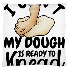 Bread Baking T- Shirt Funny Bread Baking Baker Crust A Girl Who Loves Bread Baking T- Shirt Large Cushion Case (two Sides) by JamesGoode