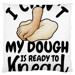 Bread Baking T- Shirt Funny Bread Baking Baker Crust A Girl Who Loves Bread Baking T- Shirt Standard Premium Plush Fleece Cushion Case (one Side) by JamesGoode