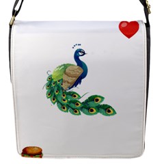 Peacock T-shirtsteal Your Heart Peacock 06 T-shirt Flap Closure Messenger Bag (s) by EnriqueJohnson