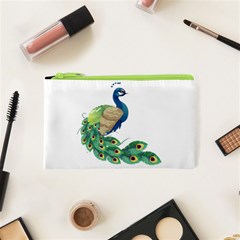 Peacock T-shirtsteal Your Heart Peacock 06 T-shirt Cosmetic Bag (xs) by EnriqueJohnson