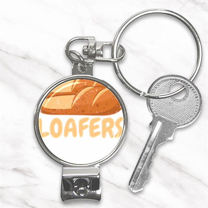 Bread Baking T- Shirt Funny Bread Baking Baker Loafers T- Shirt Nail Clippers Key Chain