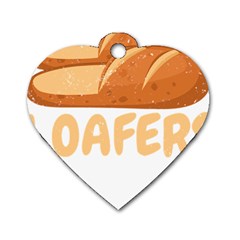 Bread Baking T- Shirt Funny Bread Baking Baker Loafers T- Shirt Dog Tag Heart (one Side) by JamesGoode