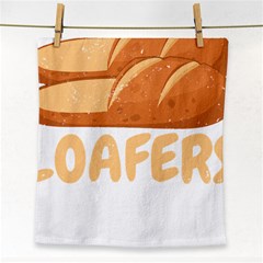 Bread Baking T- Shirt Funny Bread Baking Baker Loafers T- Shirt Face Towel by JamesGoode