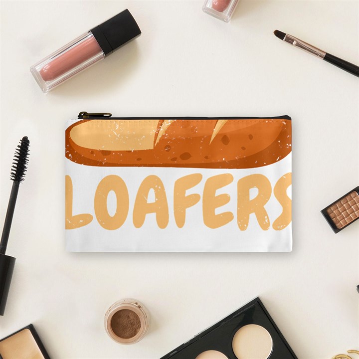 Bread Baking T- Shirt Funny Bread Baking Baker Loafers T- Shirt Cosmetic Bag (Small)