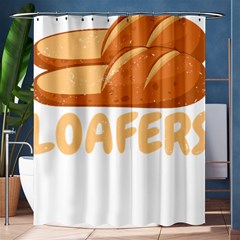 Bread Baking T- Shirt Funny Bread Baking Baker Loafers T- Shirt Shower Curtain 60  X 72  (medium)  by JamesGoode