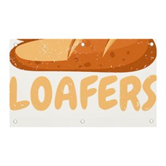 Bread Baking T- Shirt Funny Bread Baking Baker Loafers T- Shirt Banner And Sign 5  X 3  by JamesGoode