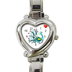 Peacock T-shirtsteal Your Heart Peacock 66 T-shirt Heart Italian Charm Watch by EnriqueJohnson