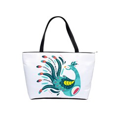 Peacock T-shirtsteal Your Heart Peacock 66 T-shirt Classic Shoulder Handbag by EnriqueJohnson