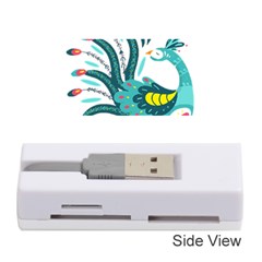 Peacock T-shirtsteal Your Heart Peacock 66 T-shirt Memory Card Reader (stick) by EnriqueJohnson