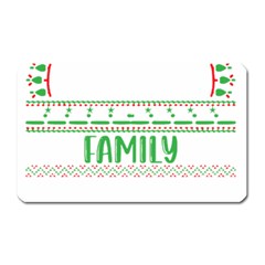 Faulkner Family Christmas T- Shirt Legend Faulkner Family Christmas T- Shirt Magnet (rectangular) by ZUXUMI